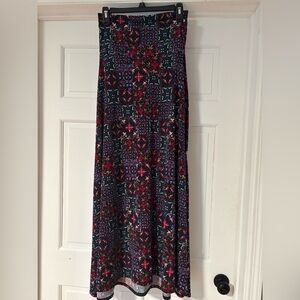 Maxi yoga skirt